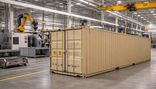 conteneur et logistique internationale pour planification du délai de livraison CNC